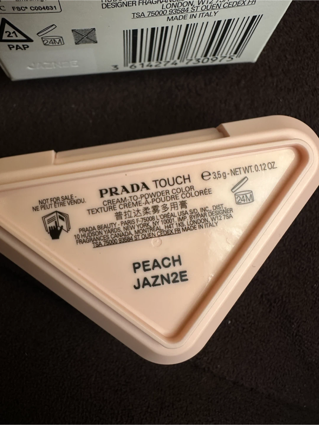 Prada Blush Touch Cream-to-Powder Color Peach - photo 4