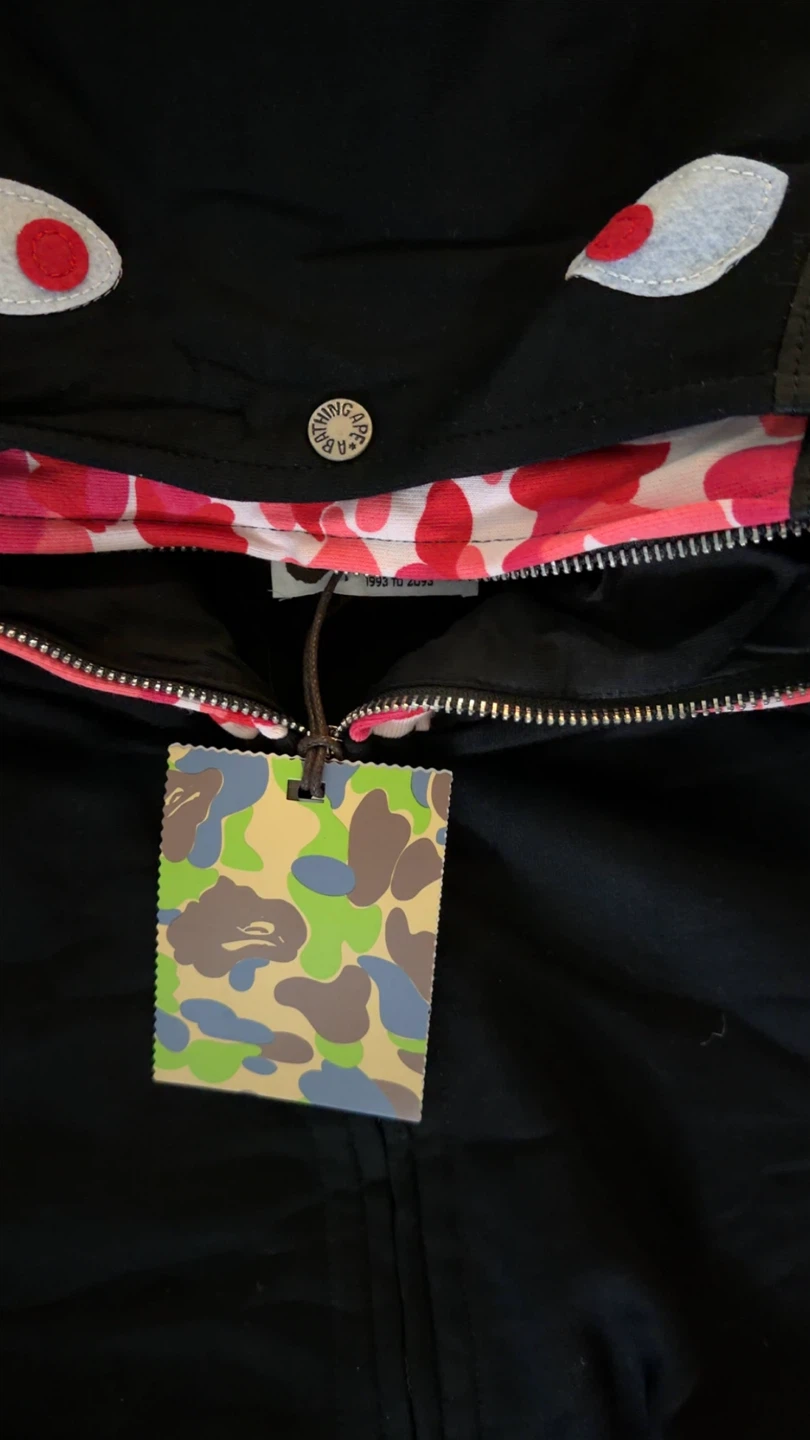 A Bathing Ape Shark Full Zip Hoodie