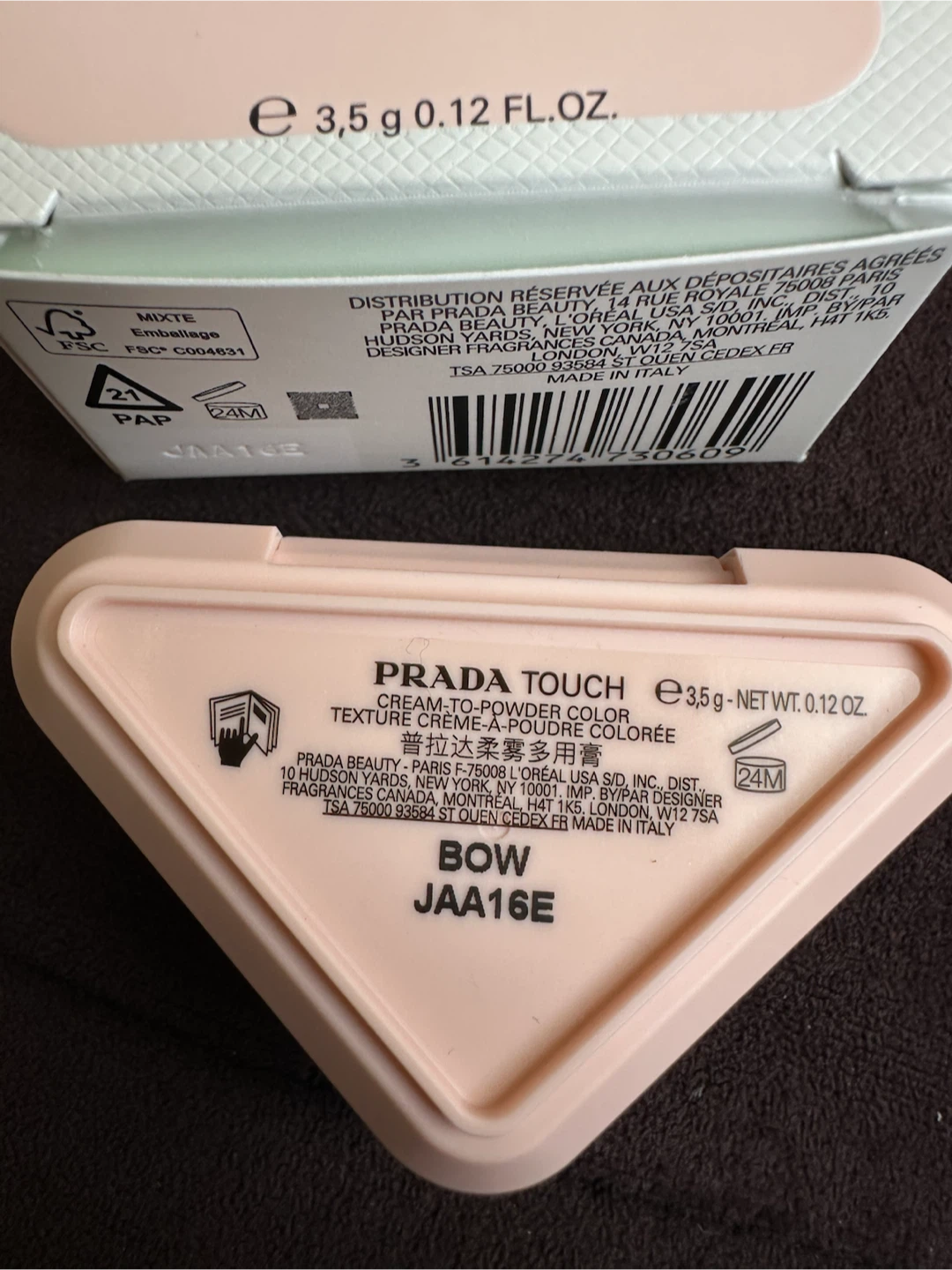 Prada Touch Cream-to-Powder Blush Color Bow 3.5g - photo 3