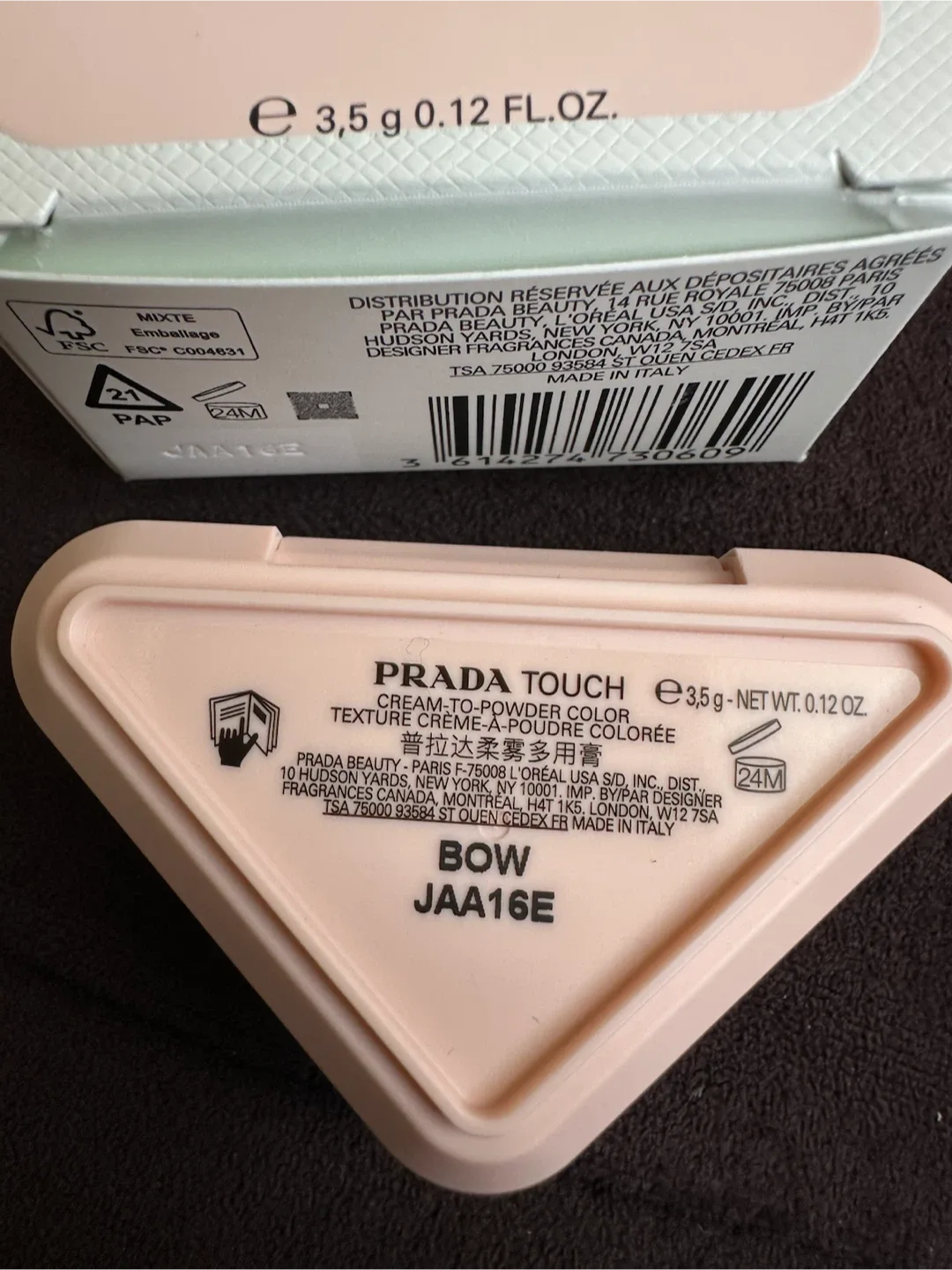 Prada Touch Cream-to-Powder Blush Color Bow 3.5g - photo 3
