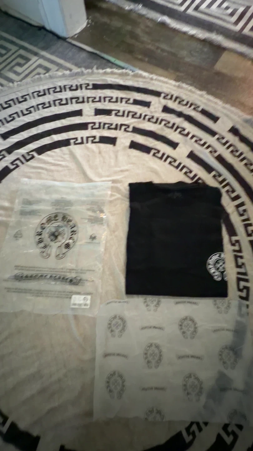 Chrome Hearts Black T-Shirt - photo 3