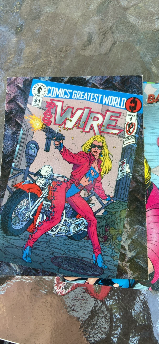 Barb Wire Comics Trading Cards