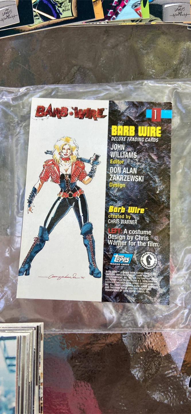 Barb Wire Comics Trading Cards - photo 3