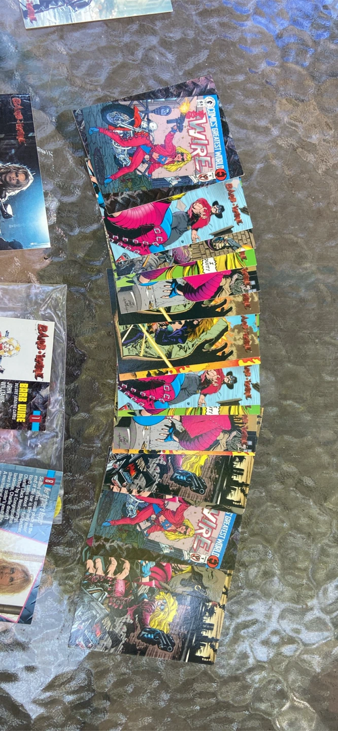 Barb Wire Comics Trading Cards - photo 4