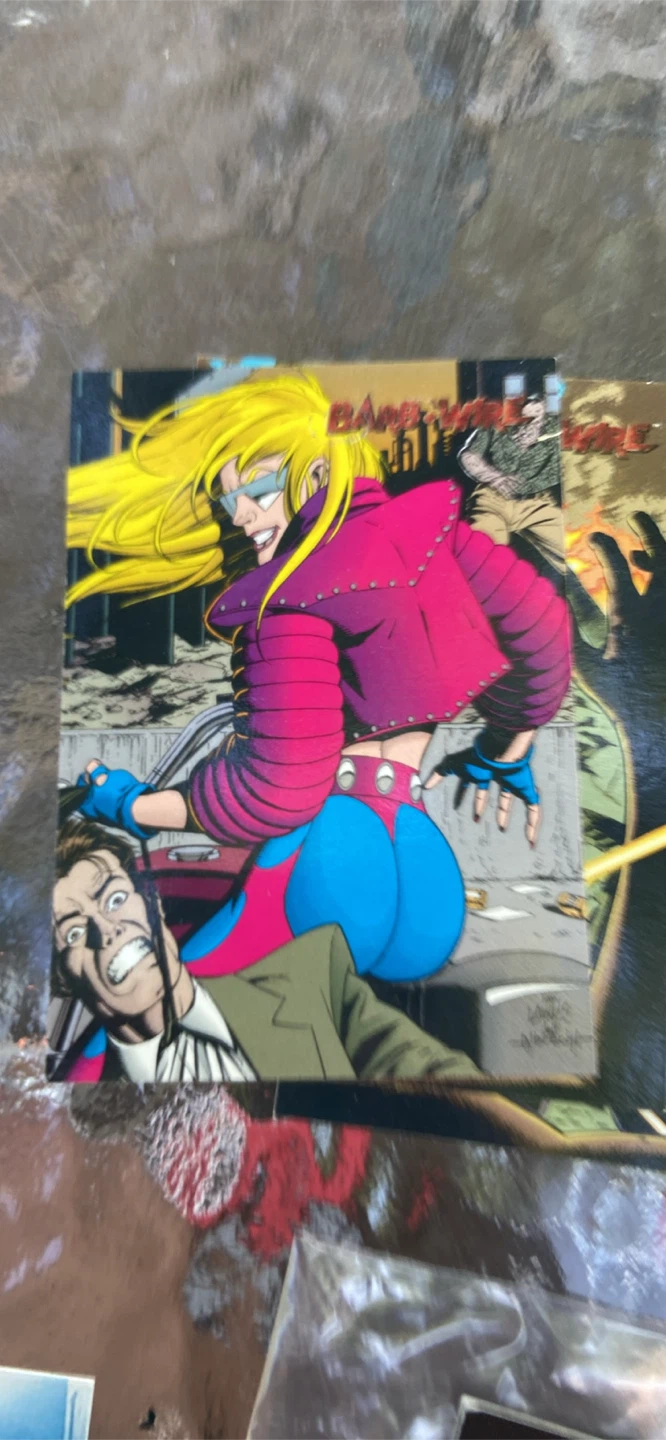 Barb Wire Comics Trading Cards - photo 5