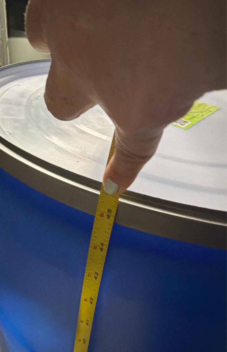 Blue Plastic Drum - photo 4