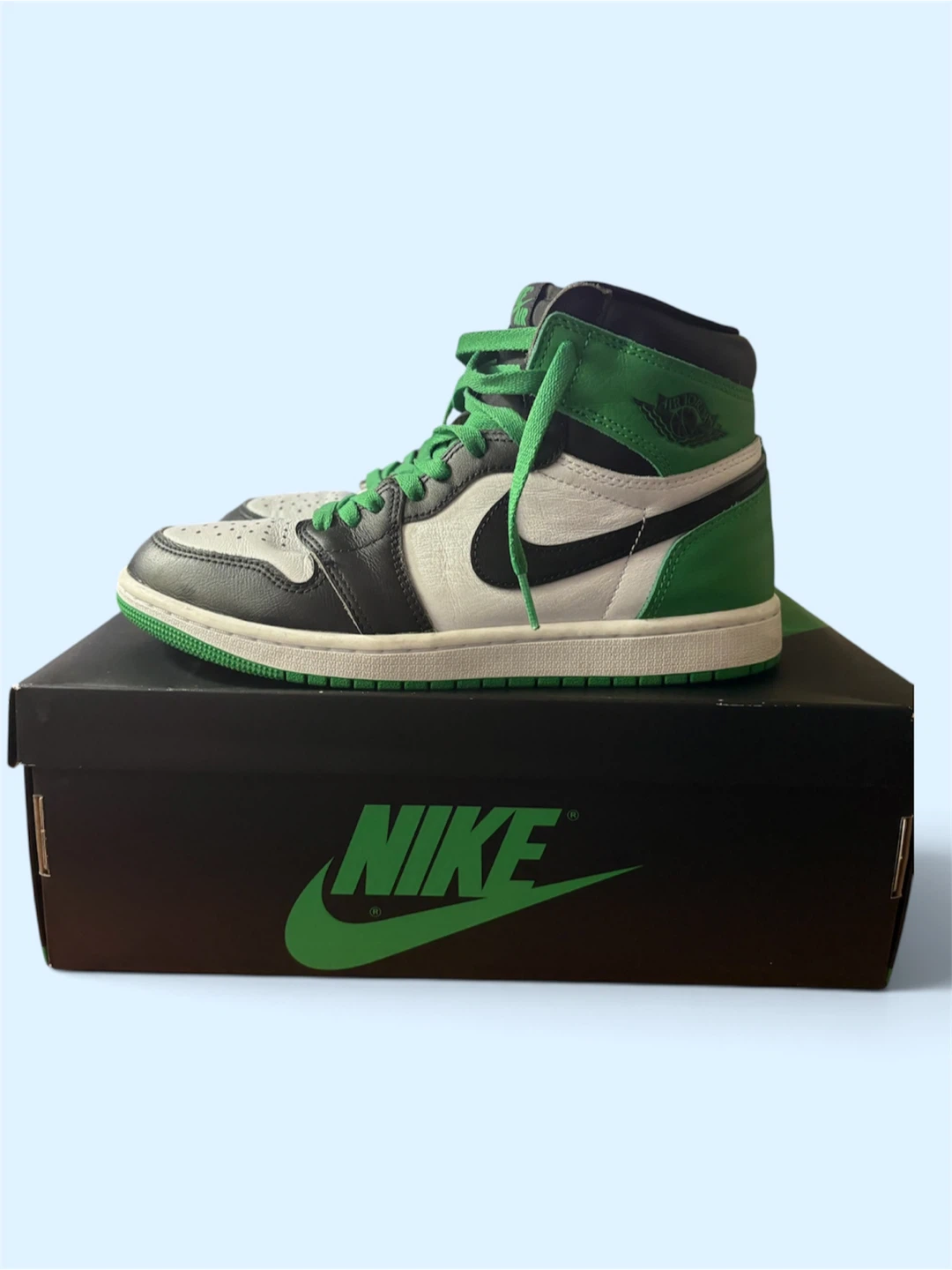 Nike Air Jordan 1 High Top “Lucky Green” - photo 2
