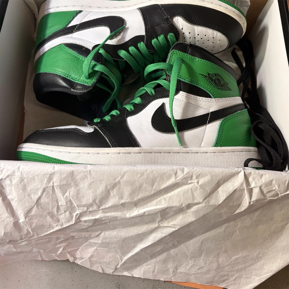 Nike Air Jordan 1 High Top “Lucky Green” - photo 4