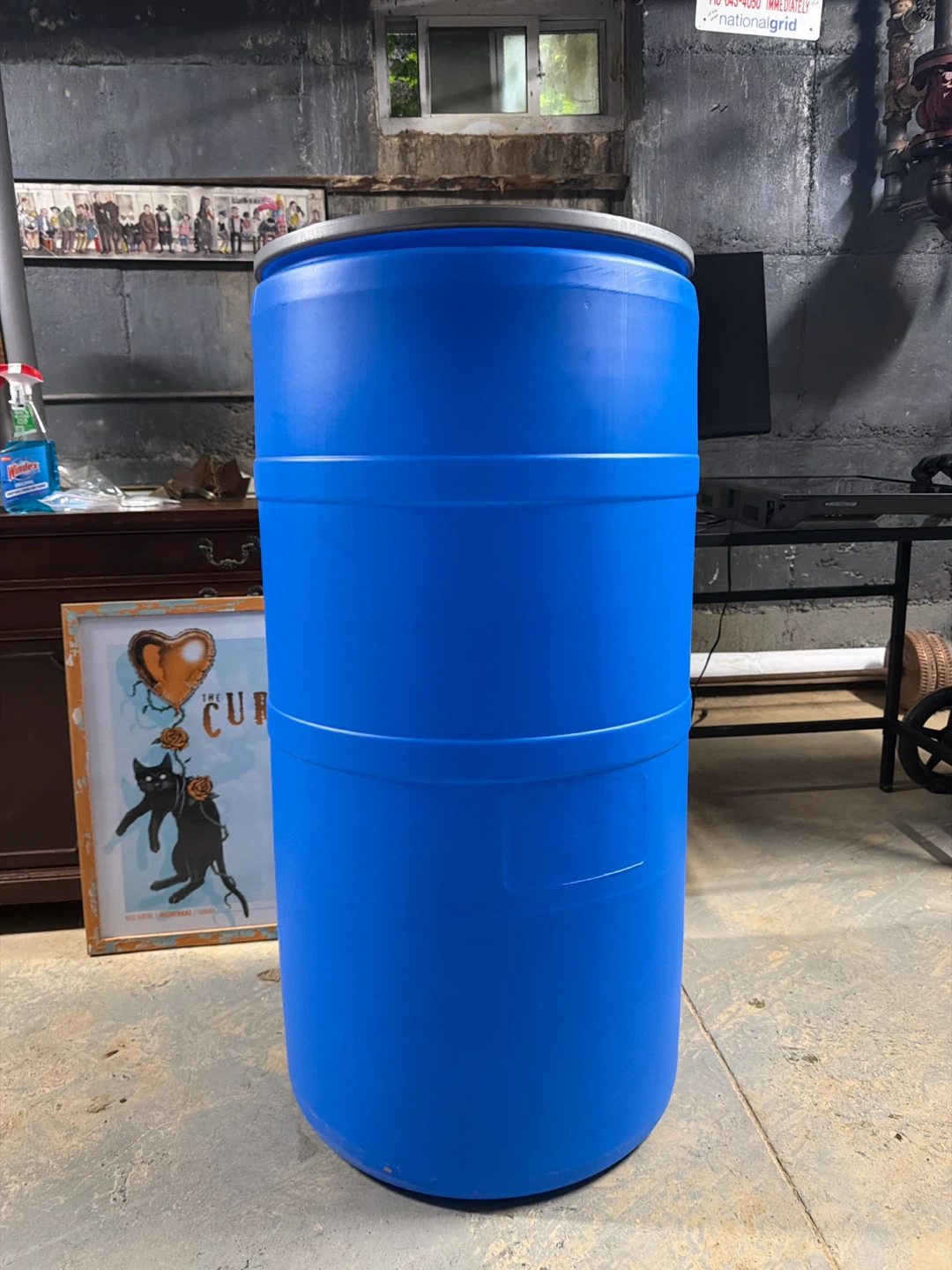 Blue Plastic Drum - photo 5