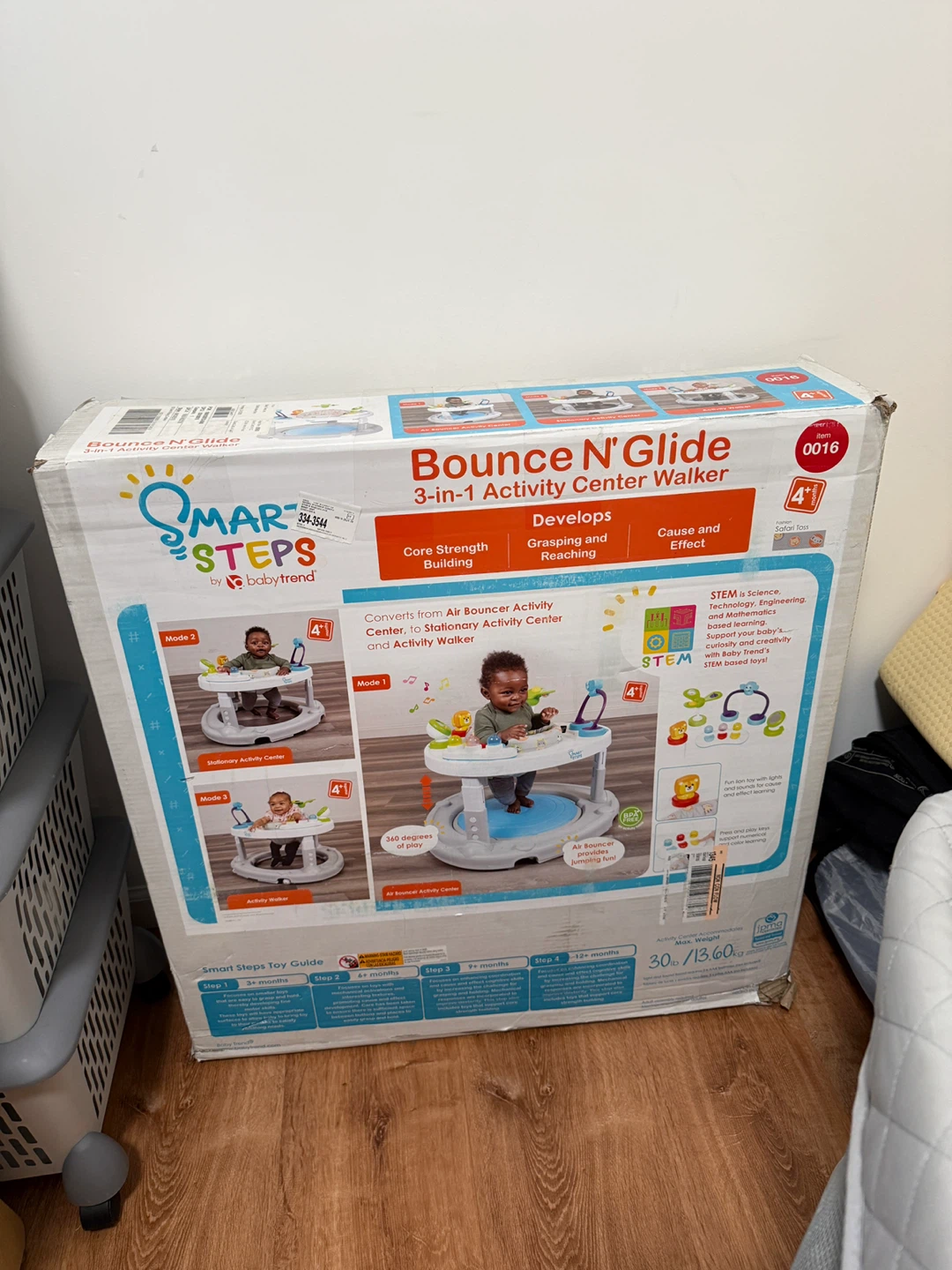 Smart Steps -Baby Trend — Bounce N’ Glide 3-in-1 Walker