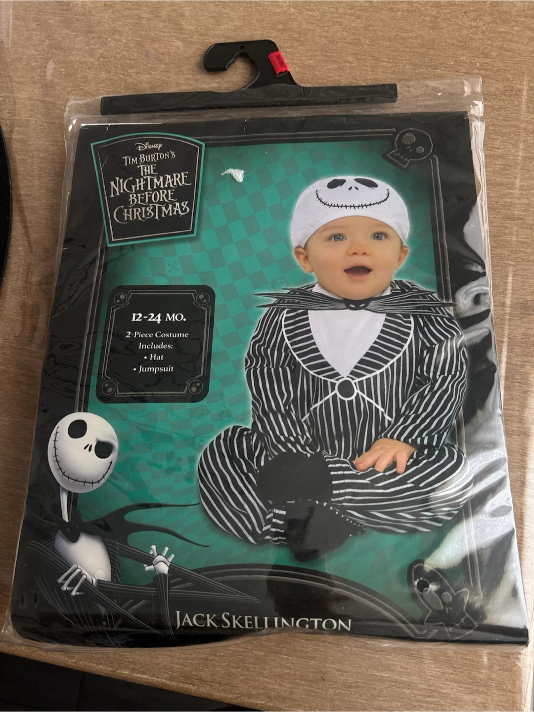 Disney Jack Skellington Costume - 12-24 Months