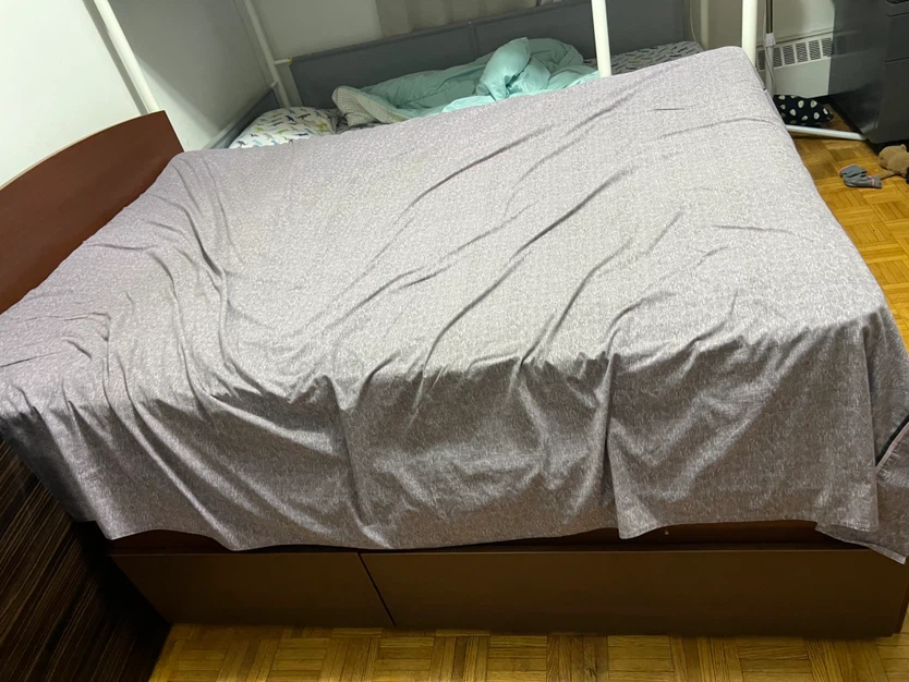 Ikea Malm Double/Full Bed Frame with Drawers