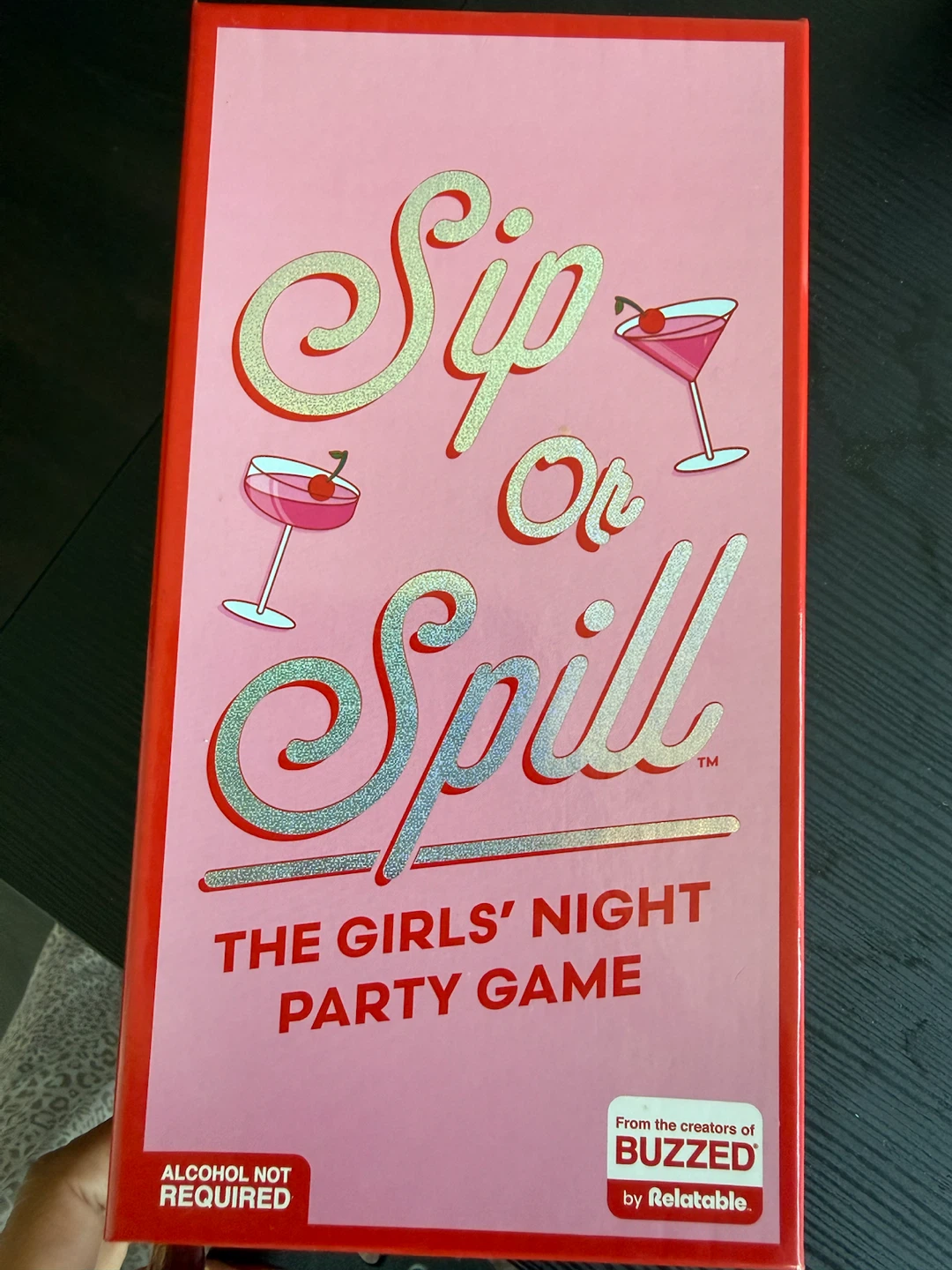 Sip or Spill The Girls' Night Party Game