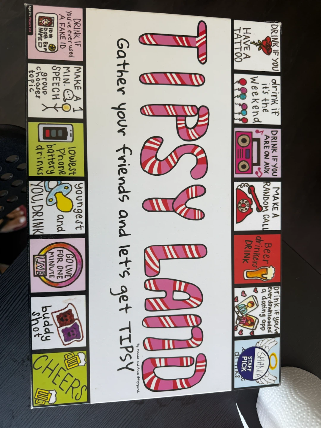 Tipsy Land Party Game