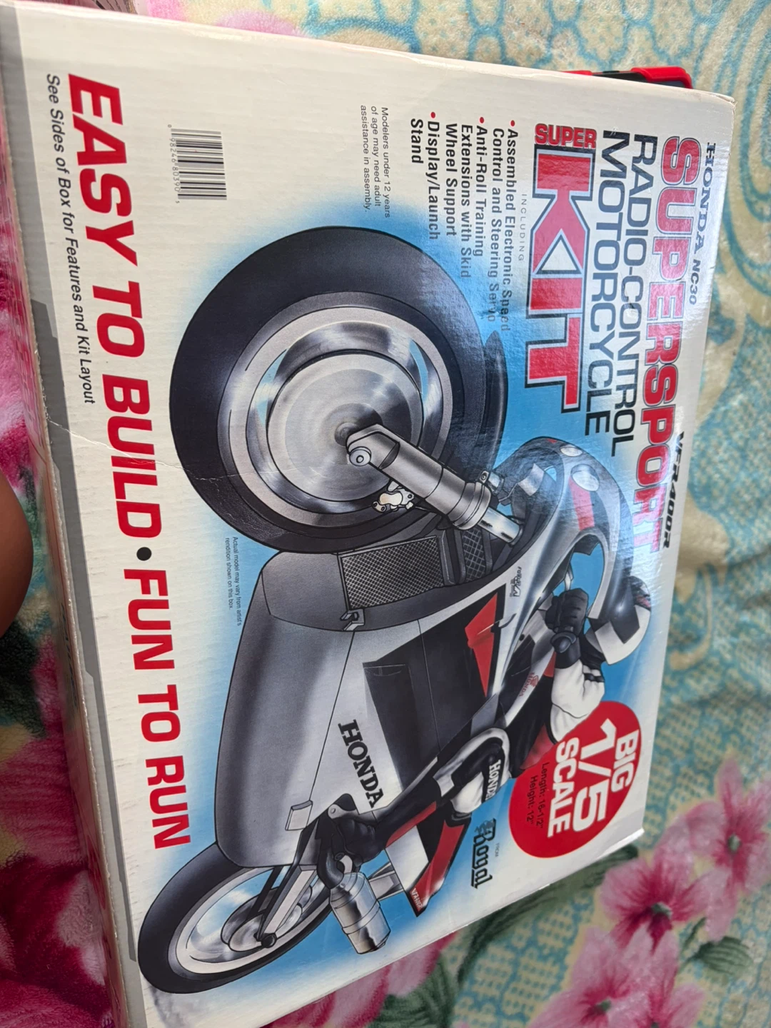 Royal 1/5 Scale Honda NC30 VFR400R RC Motorcycle Kit
