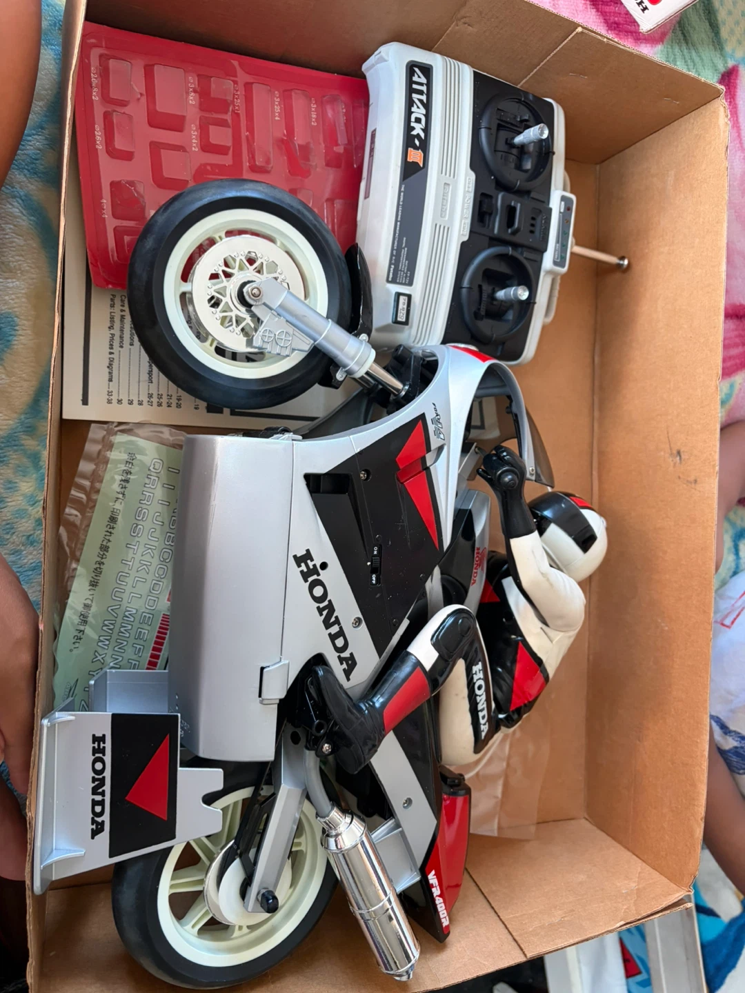 Royal 1/5 Scale Honda NC30 VFR400R RC Motorcycle Kit - photo 2