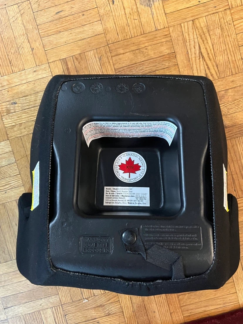 Harmony Juvenile Booster Seat - Pink Zebra - photo 2