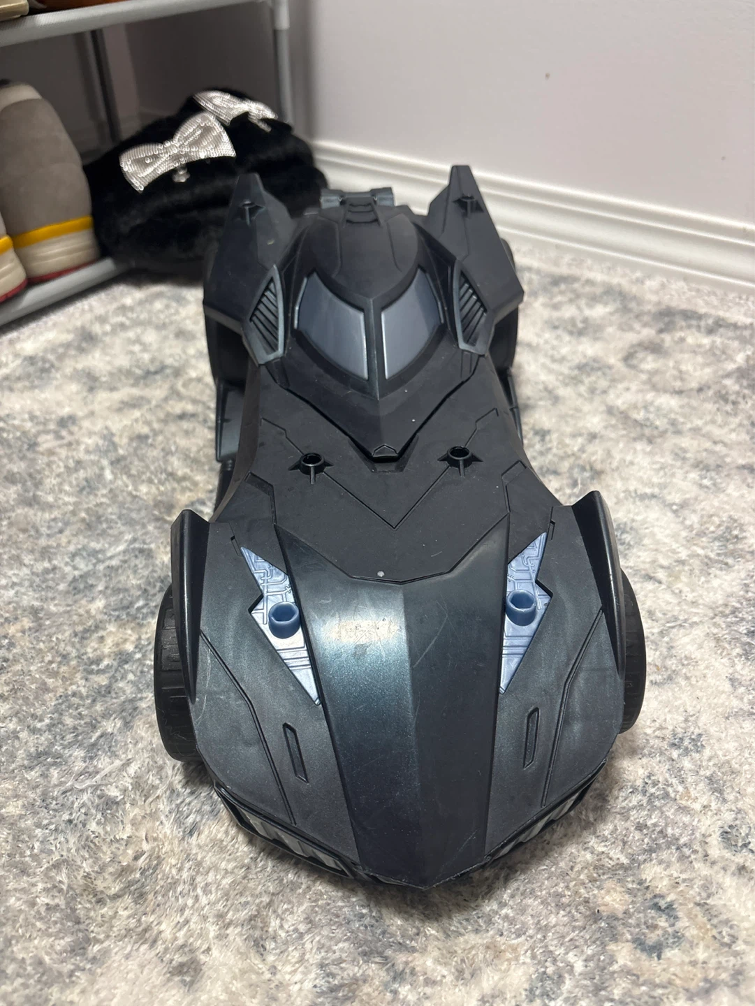 Black Batmobile Toy Car
