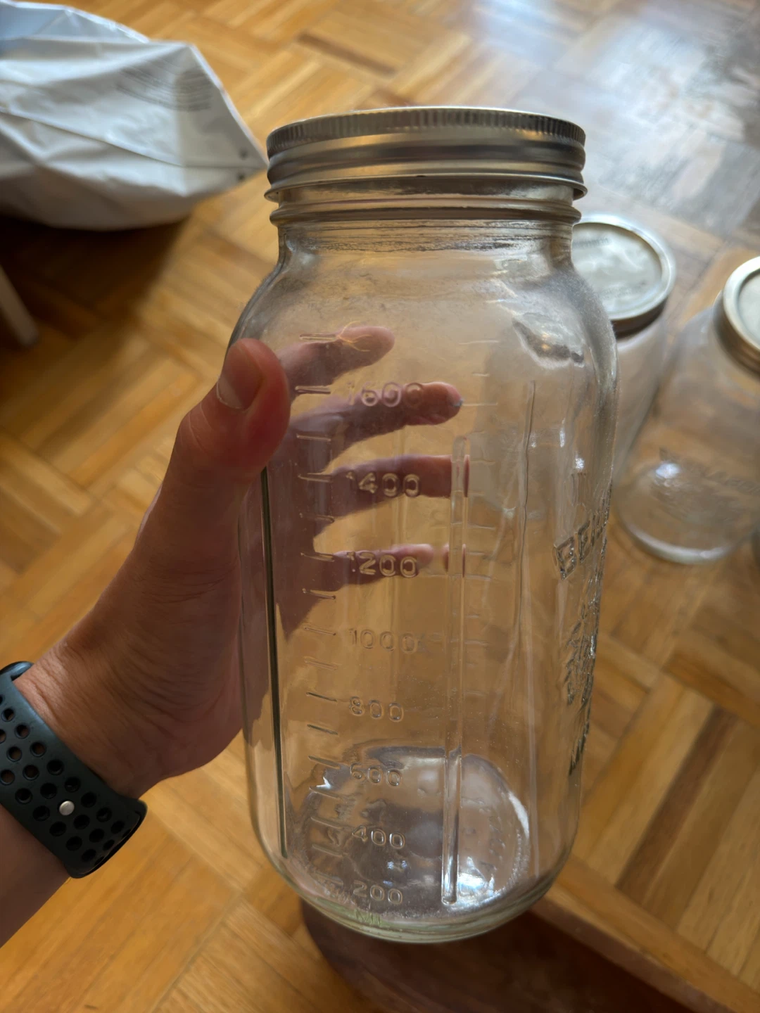 4 Bernardin Mason Jars - photo 3