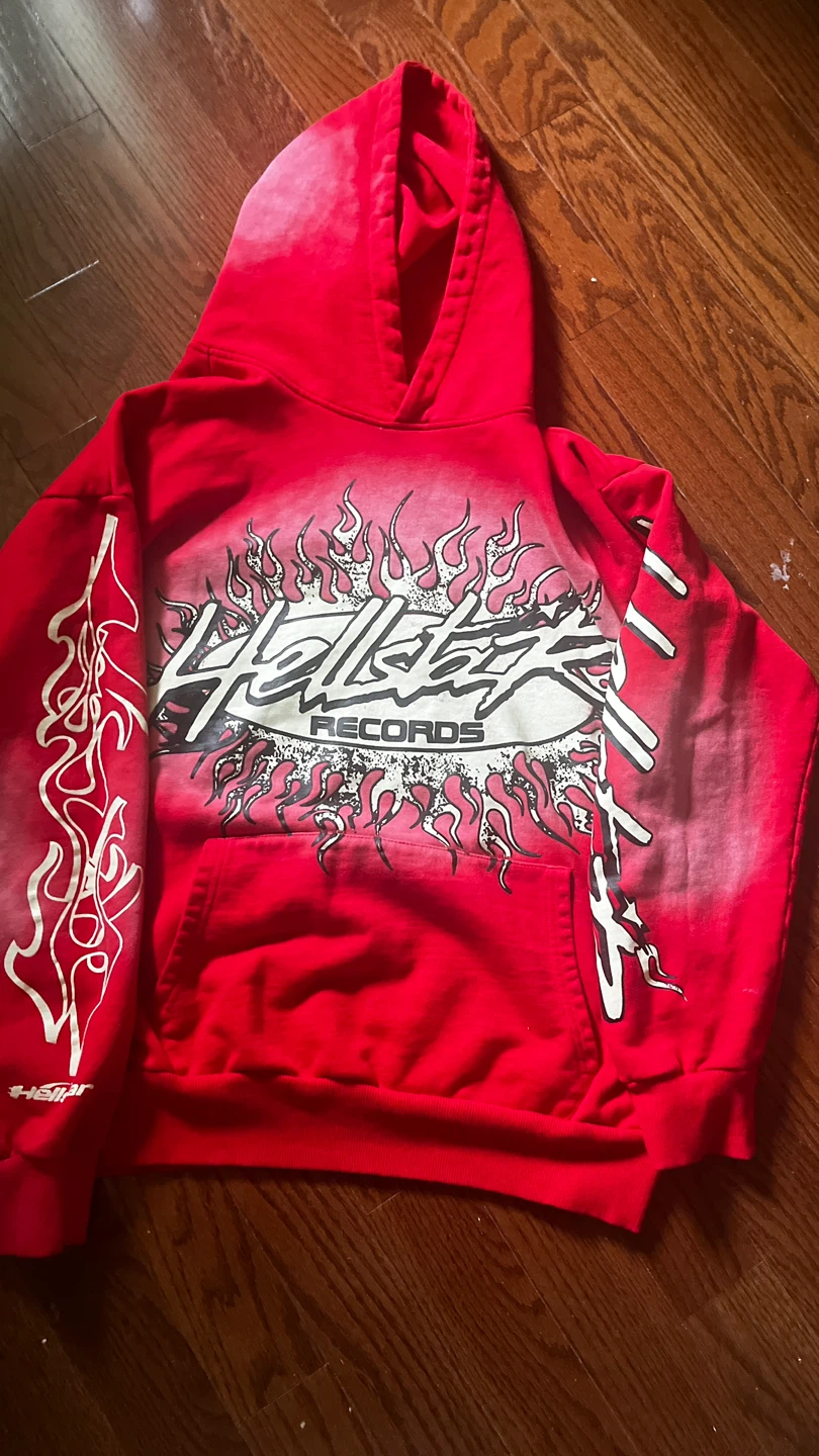 (REALLY CHEAP) Hellstar Records Red Hoodie