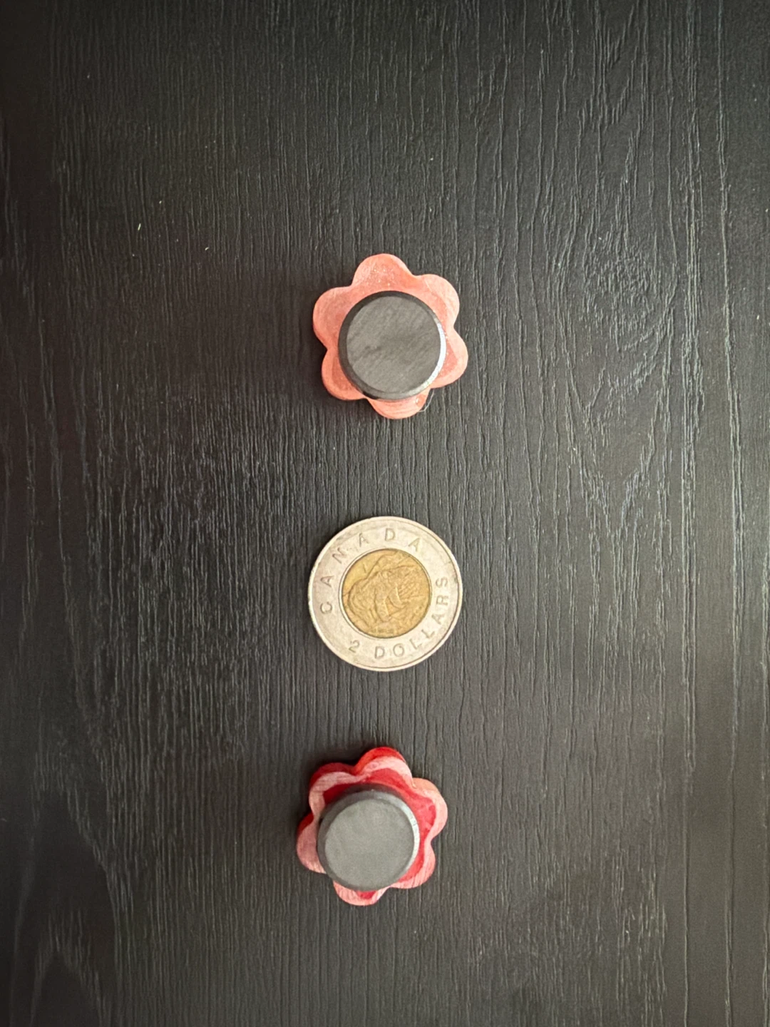 Flower fridge magnets - photo 2