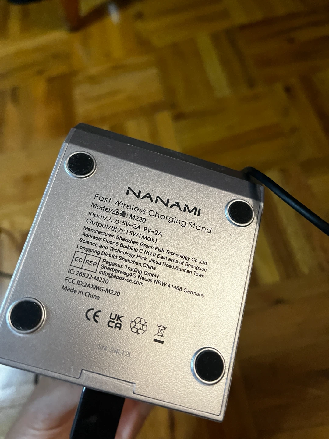 NANAMI Fast Wireless Charging Stand - photo 3