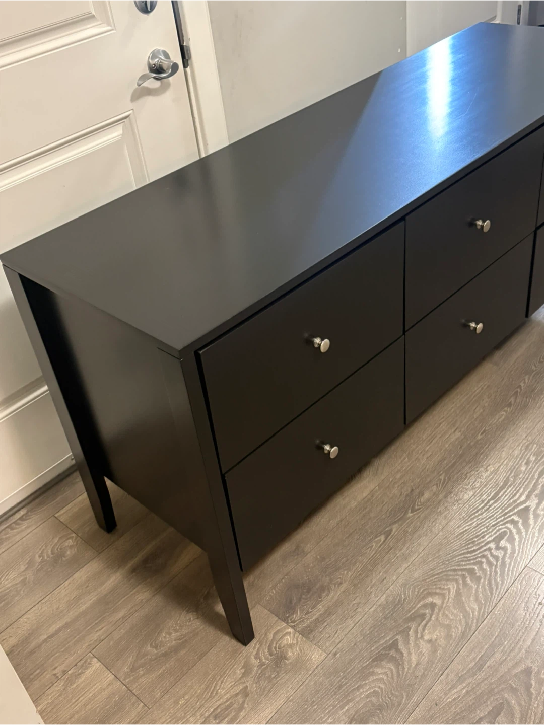 Black 6-Drawer Dresser - photo 3