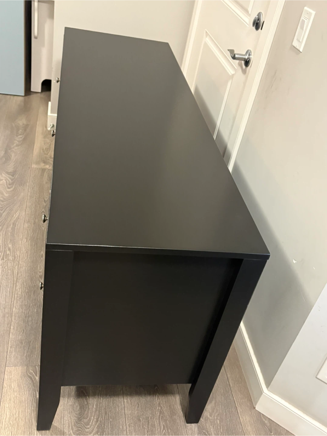 Black 6-Drawer Dresser - photo 4