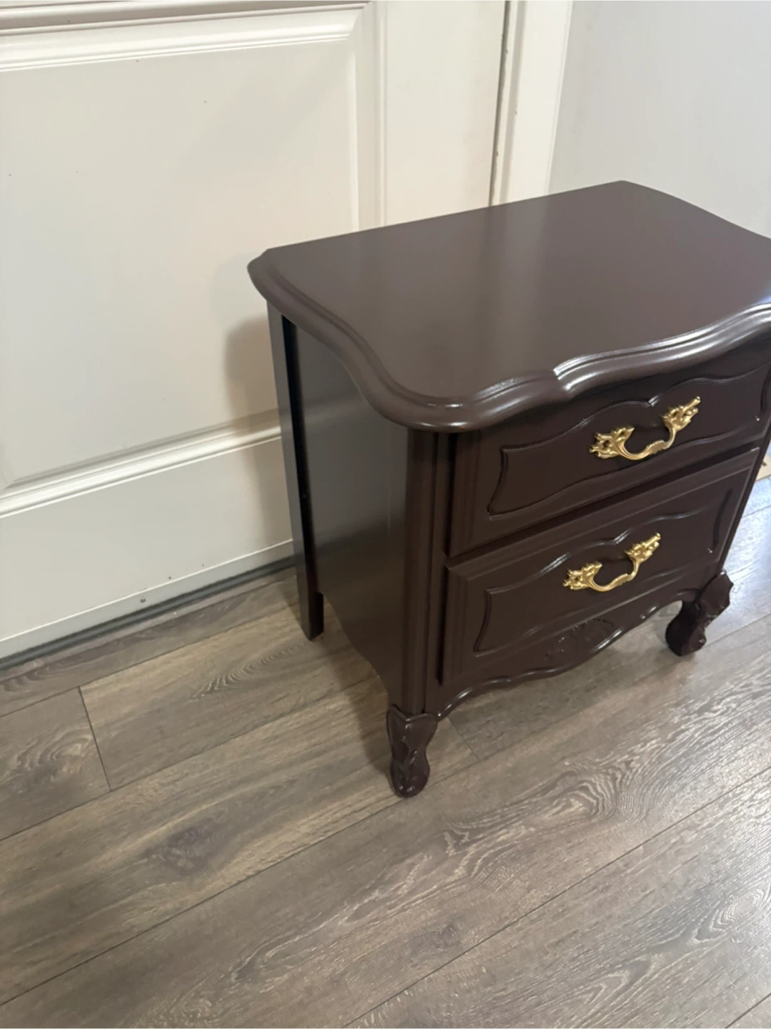 Dark Brown Nightstand - photo 4