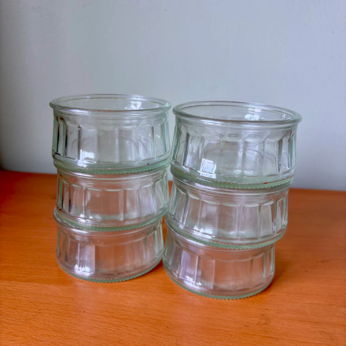 Set of 6 Glass Ramekins/Jars - photo 3