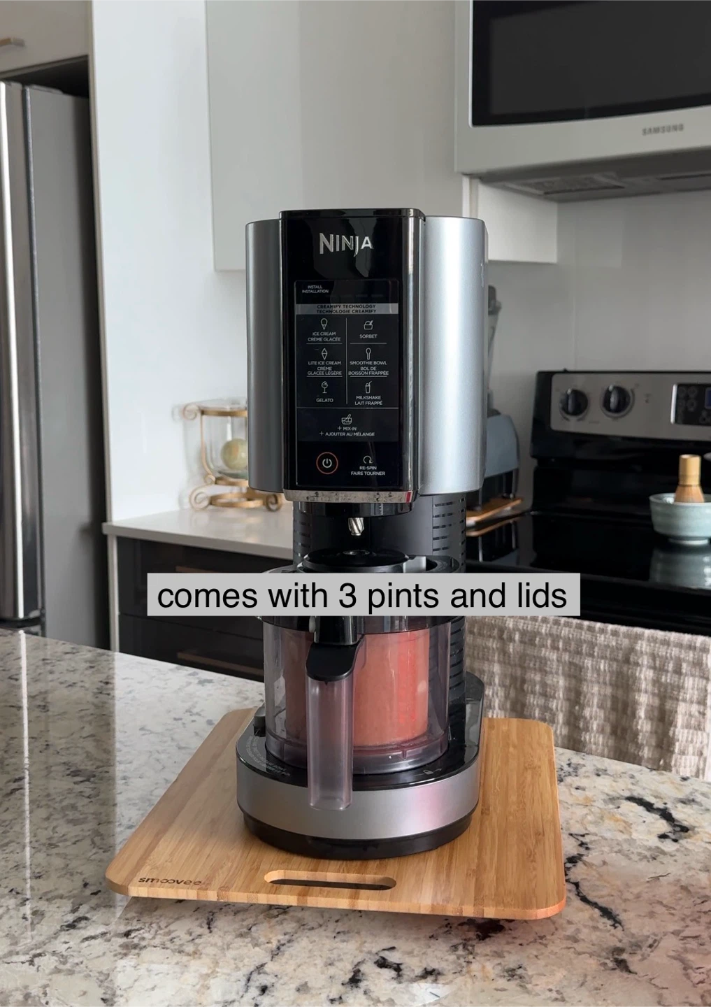 Ninja® CREAMi Ice Cream Sorbet & Milkshake Maker w/ 7 One-Touch - photo 2