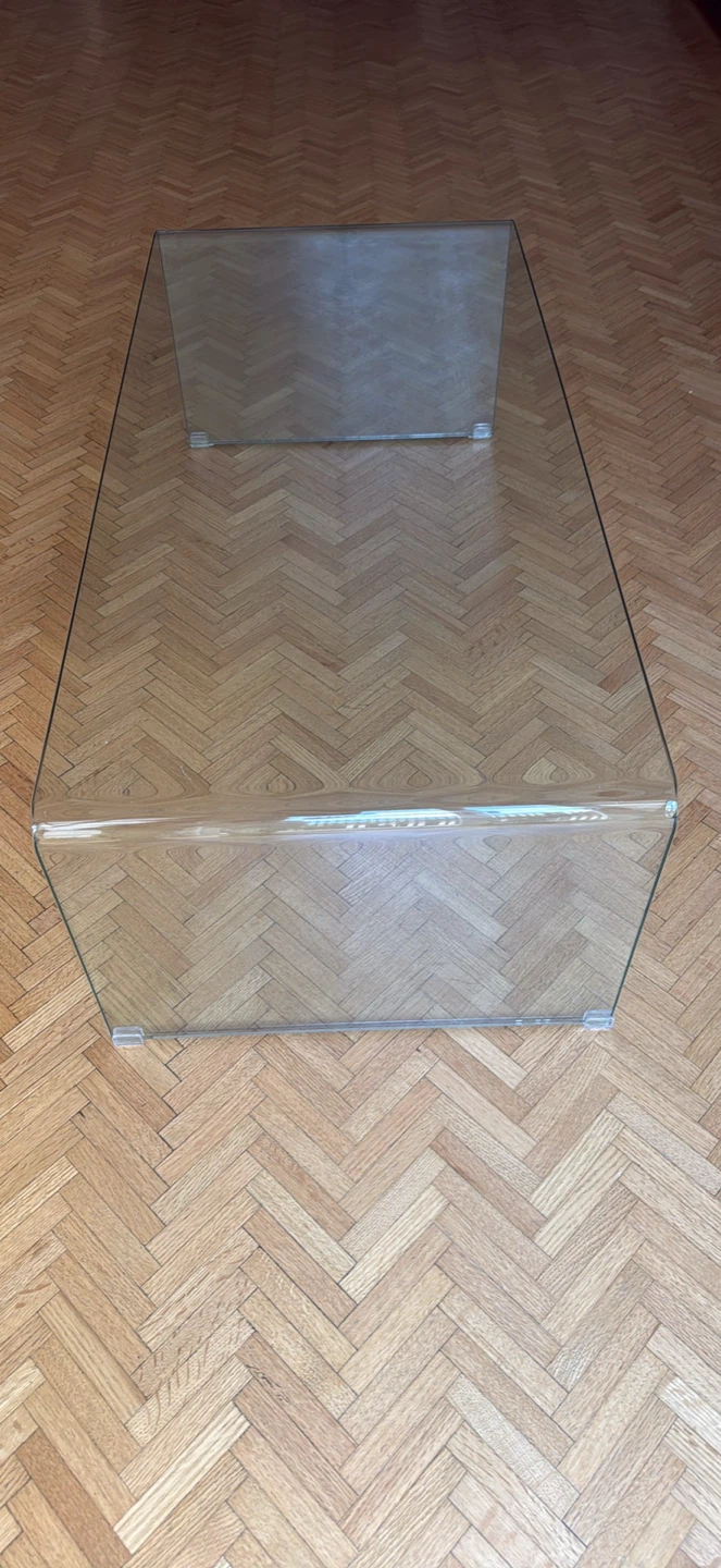 Waterfall glass coffee table - photo 3