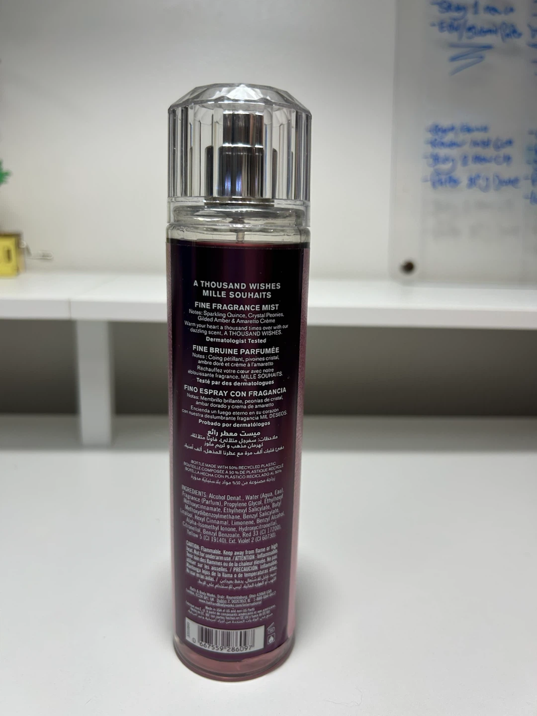 Bath & Body Works A Thousand Wishes Fine Fragrance Mist 8 oz - photo 2