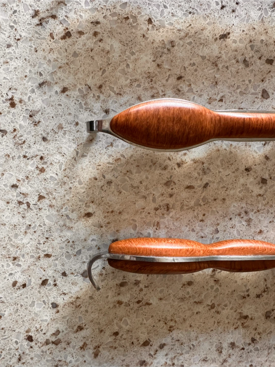 Kitchen Utensil Set with Plastic (Wood Look) Handles - photo 5