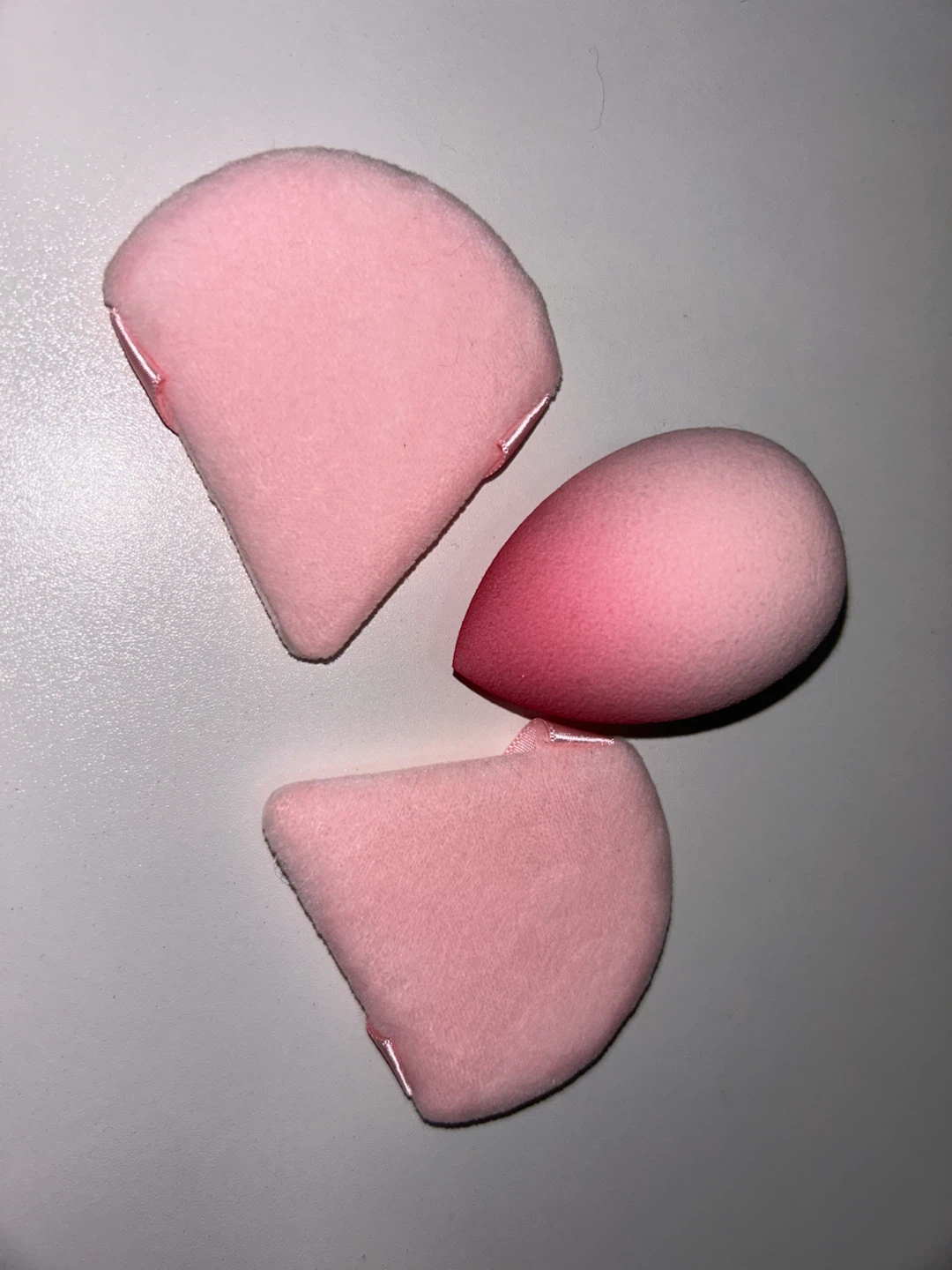 Pink Makeup Sponges Set