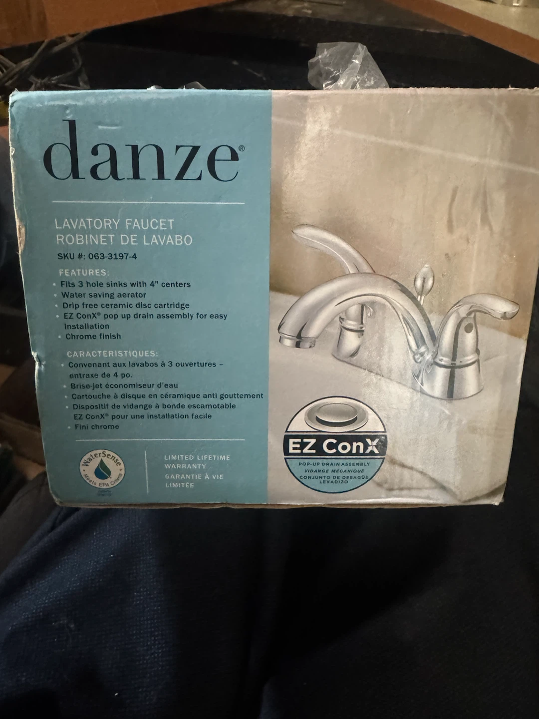 Danze Lavatory Faucet - Chrome Finish - photo 2