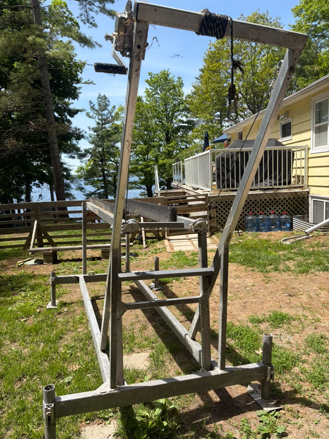 Boat Lift Frame