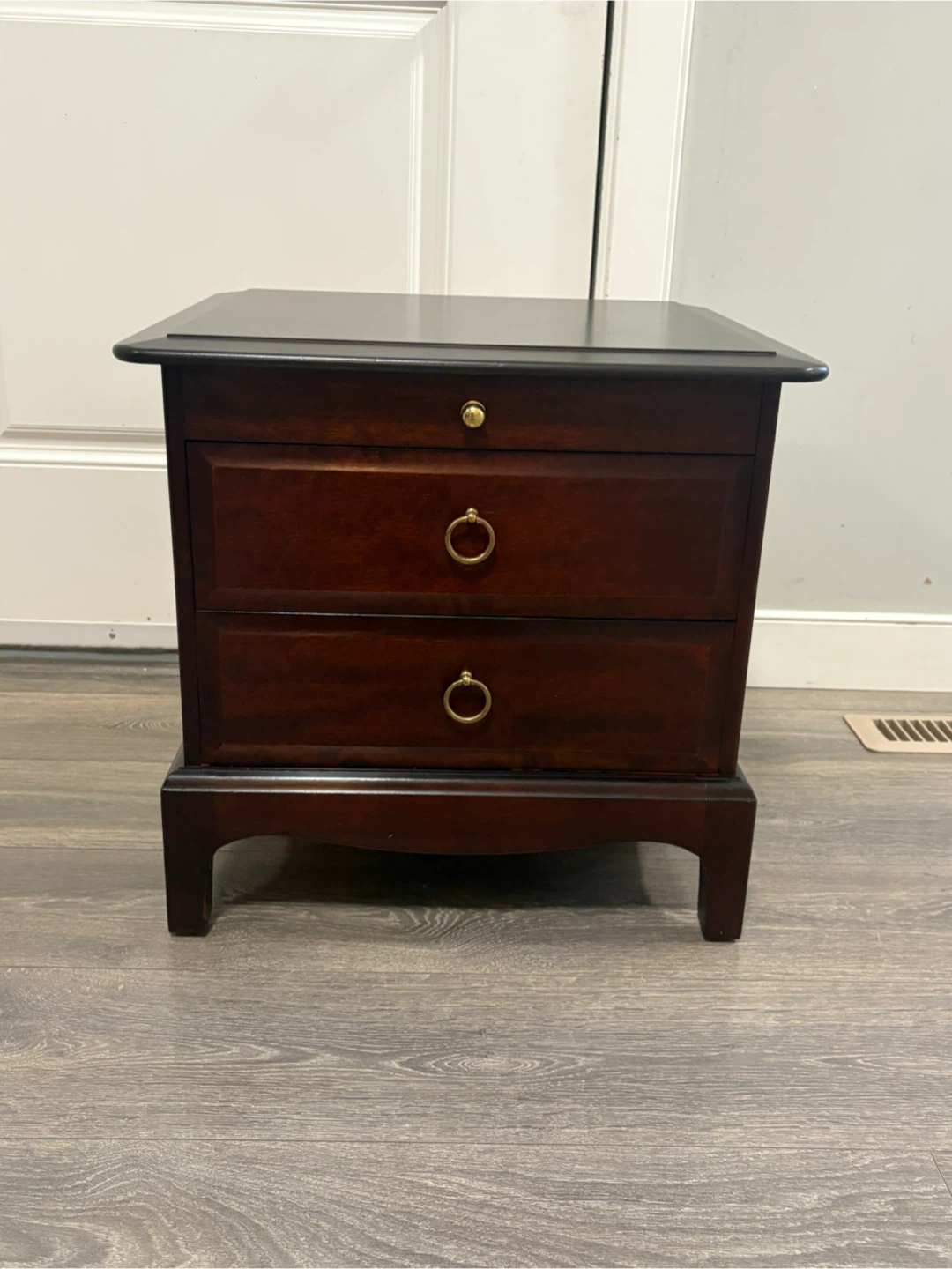 Dark Wood Nightstand - photo 2