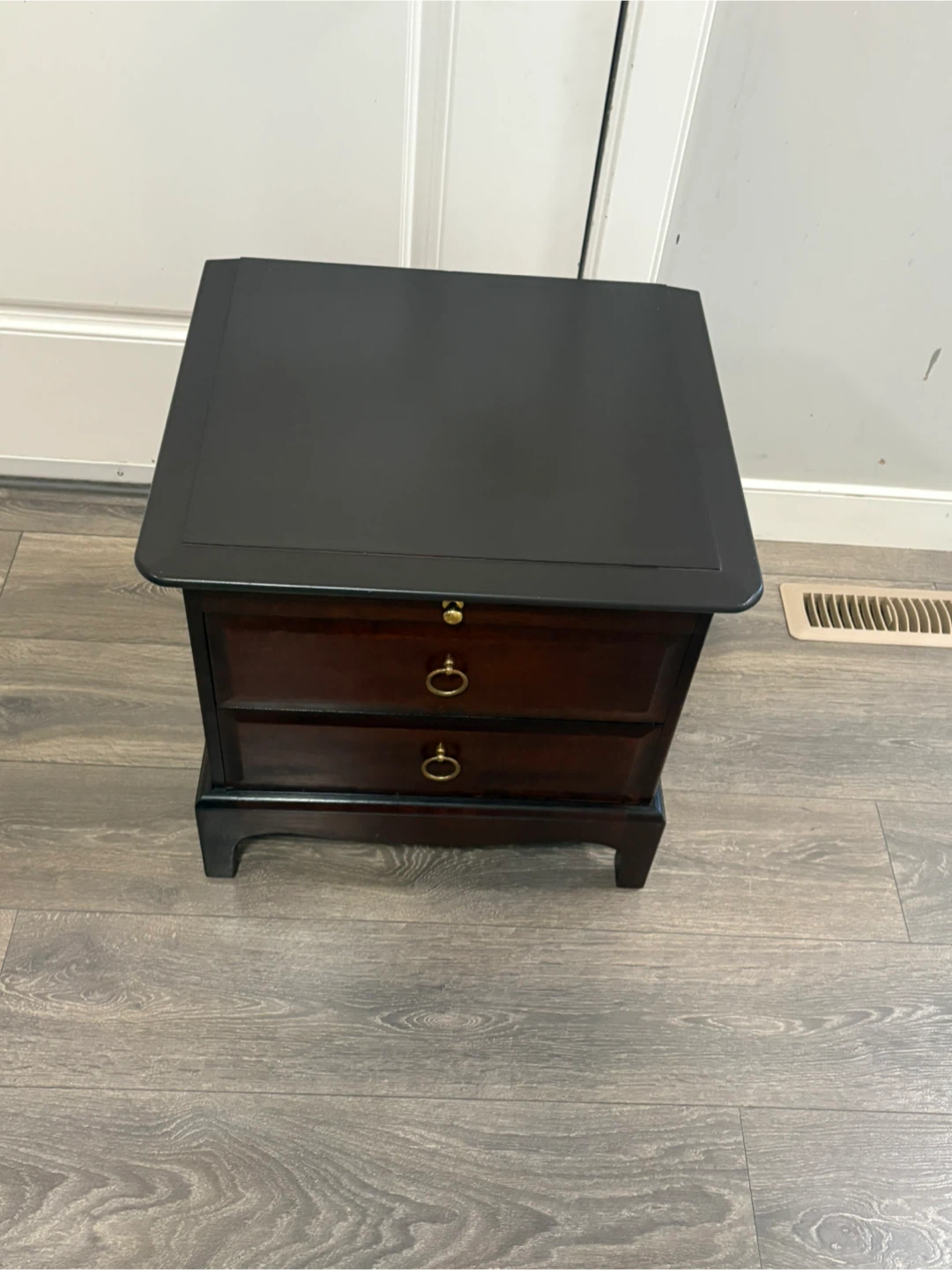 Dark Wood Nightstand - photo 3
