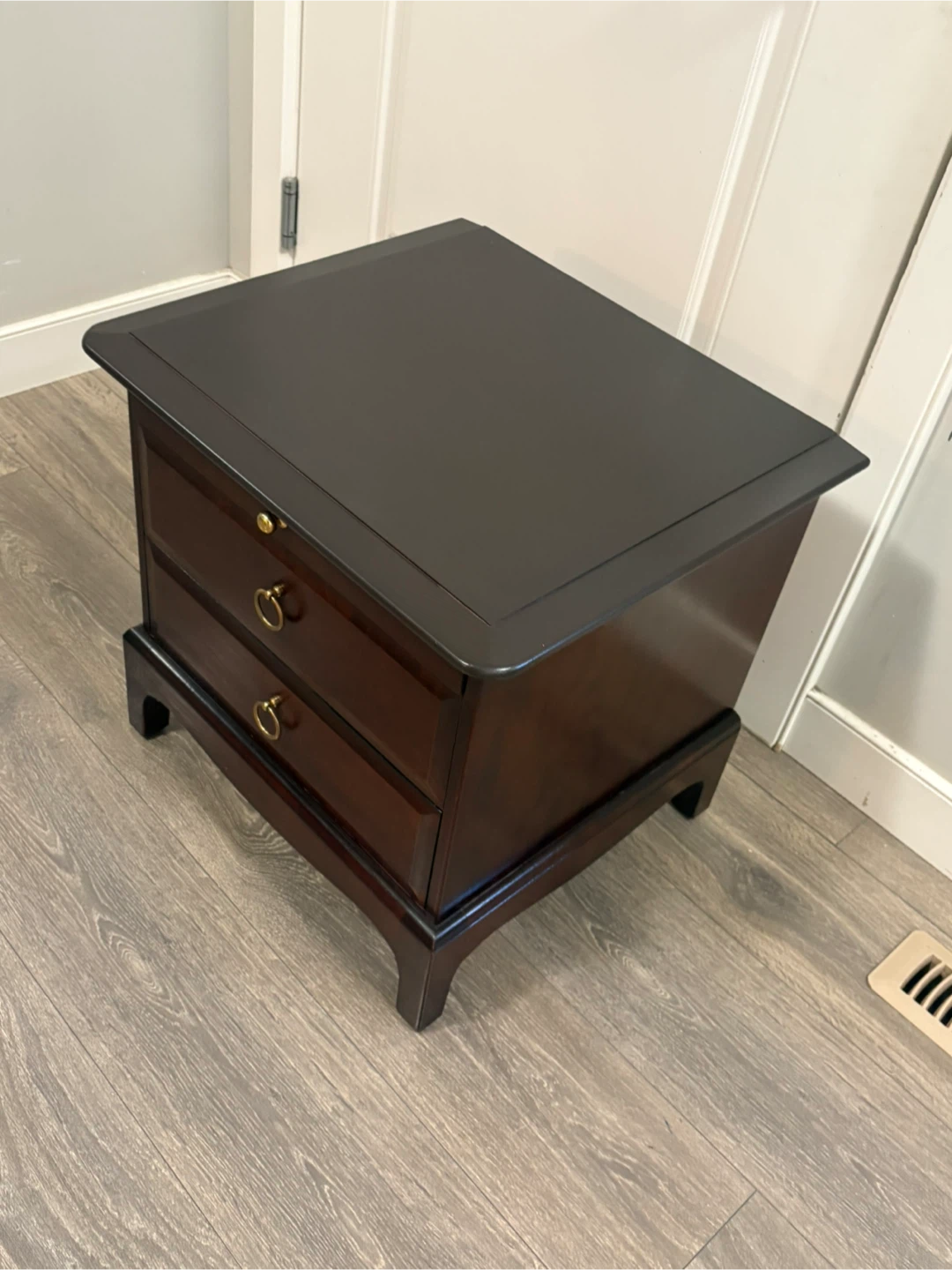 Dark Wood Nightstand - photo 5