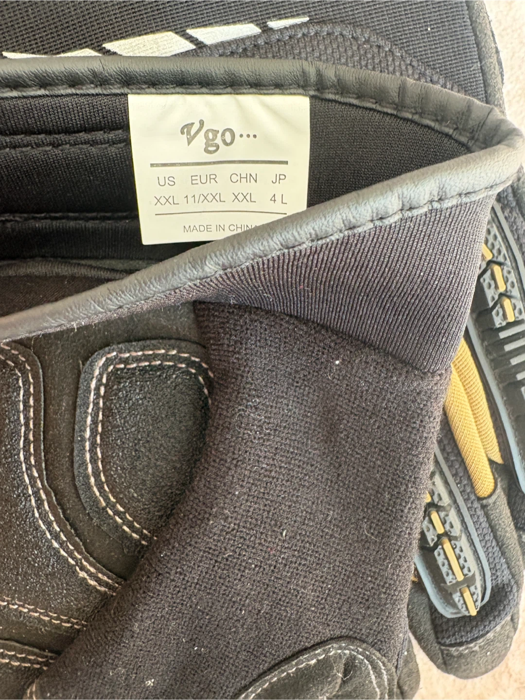 2 NEW pair XXL Vgo Suede Work Gloves - photo 2