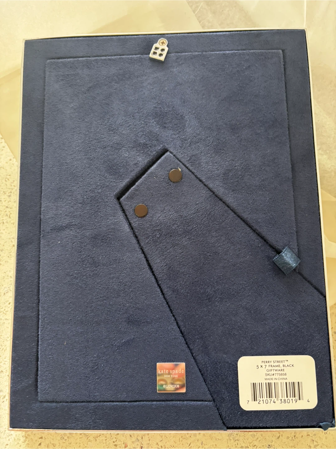 Kate Spade New York Perry Street 5x7 Black Picture Frame - photo 4