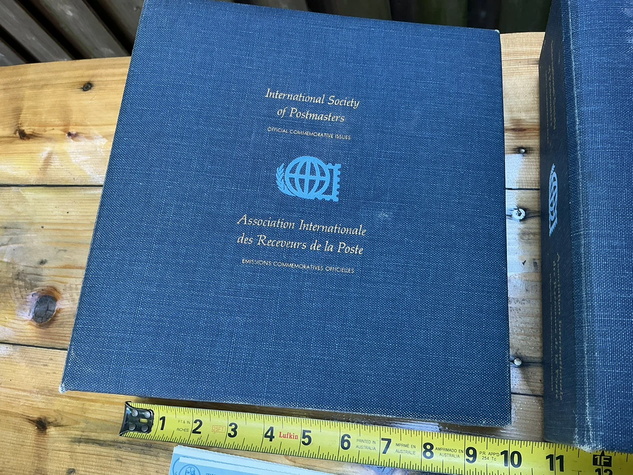 1960’s International Society of Postmasters Official Binders - photo 2