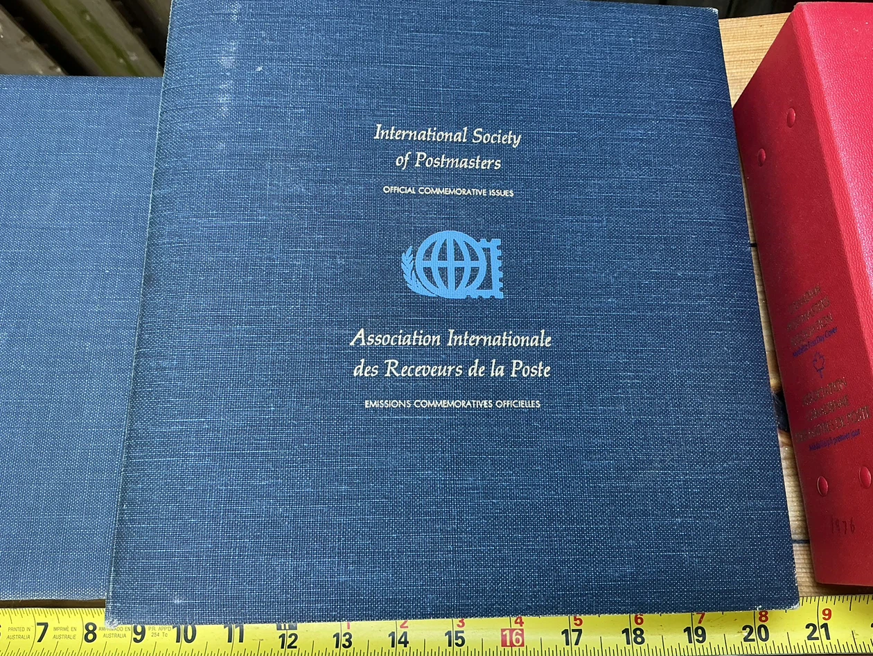 1960’s International Society of Postmasters Official Binders - photo 3