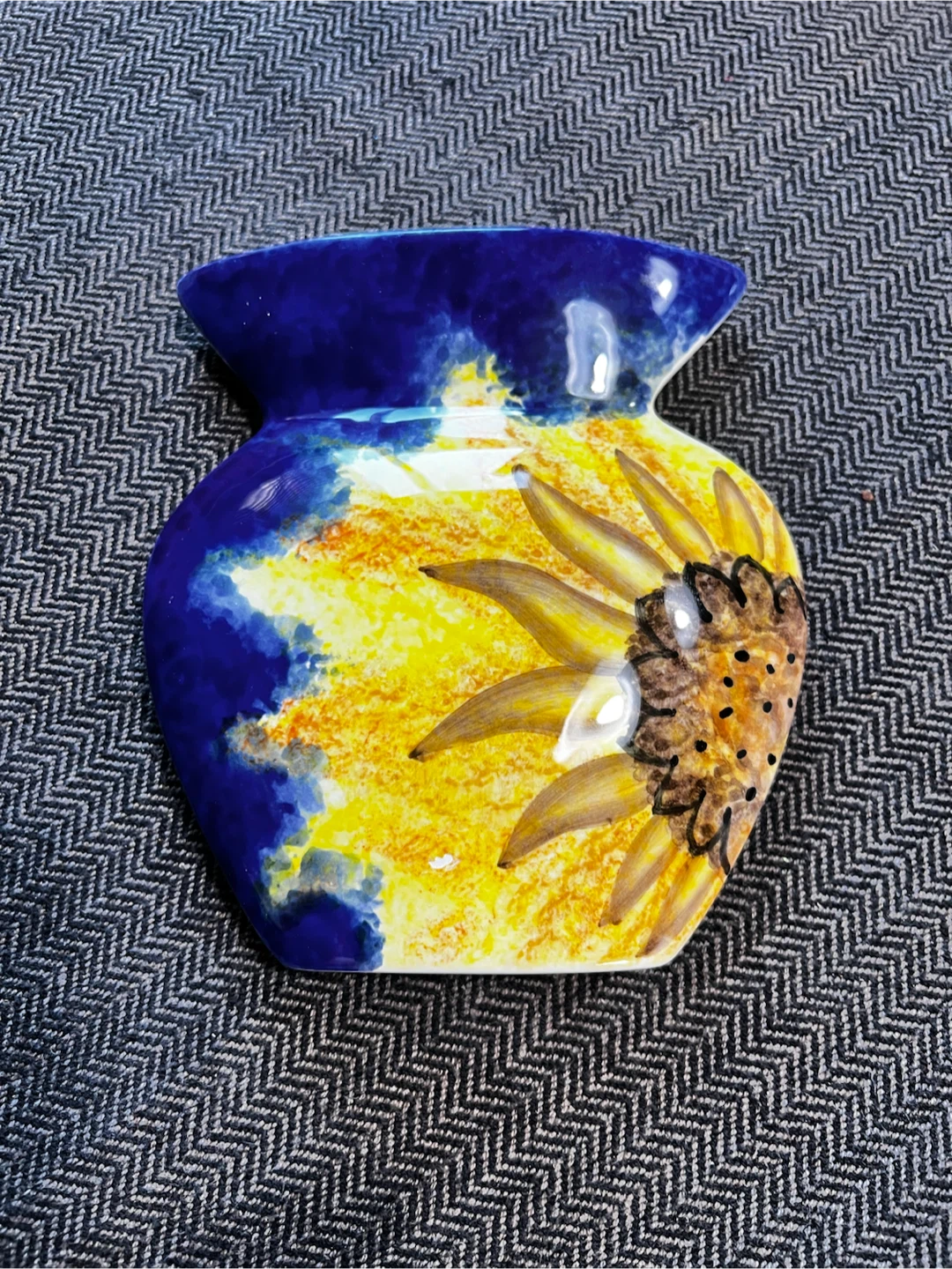 Dalton Pottery Sunflower Wall Vase