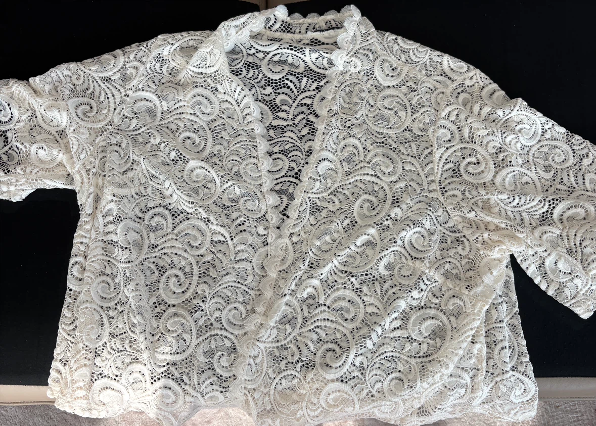 XXL Cute Stretch Lace Bolero