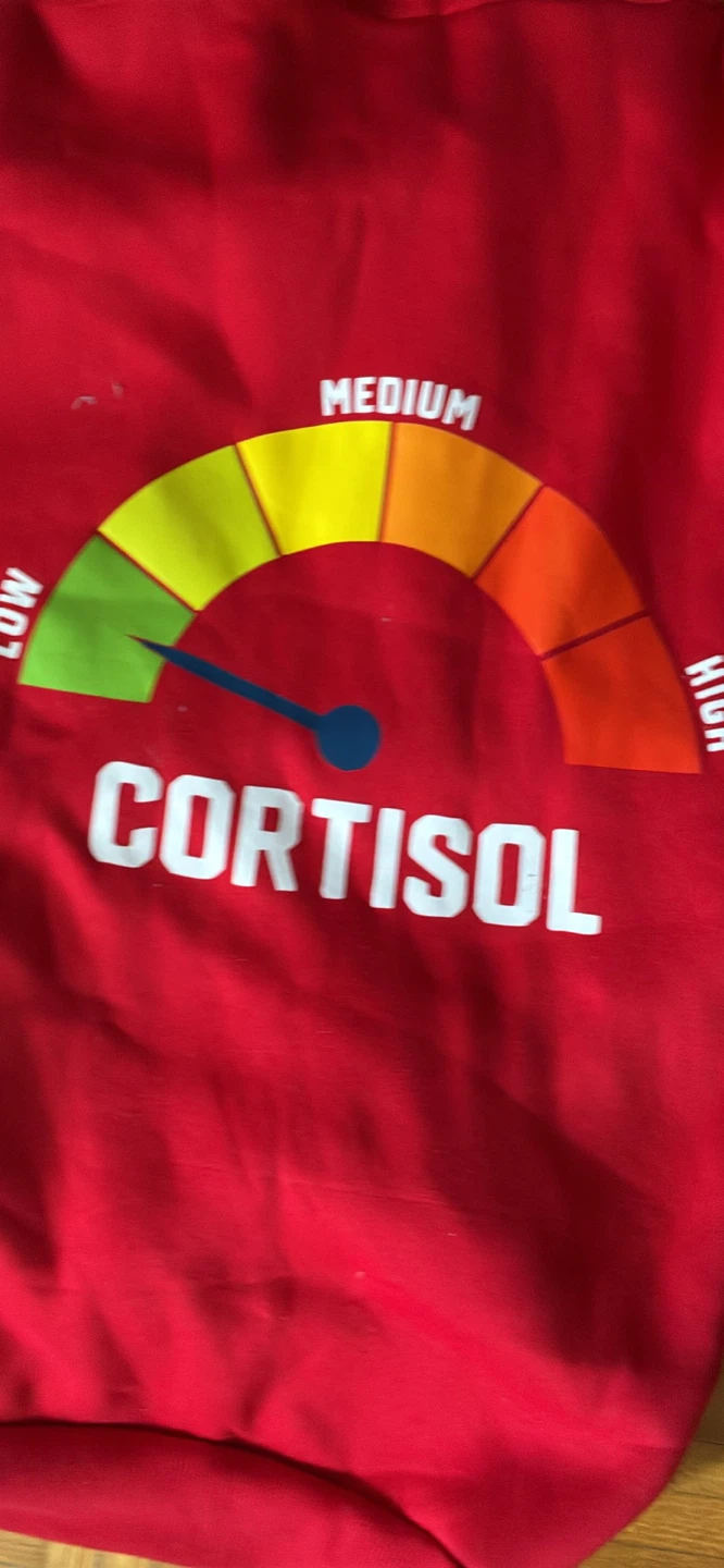 Red "Cortisol" T-Shirt