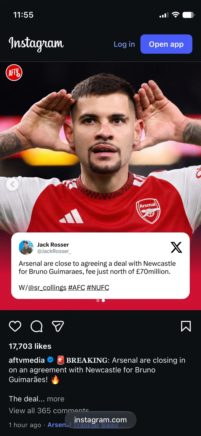Arsenal News: Bruno Guimarães Transfer Update
