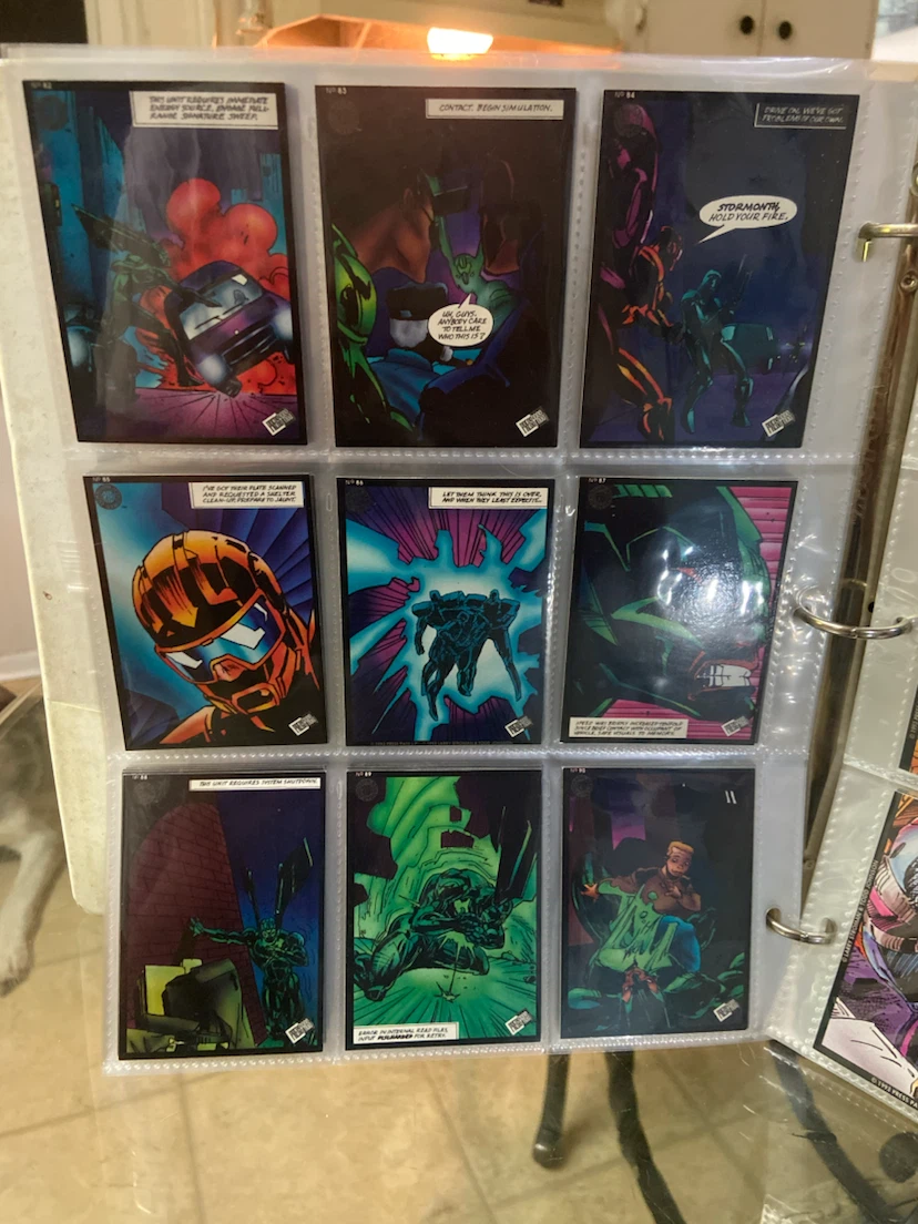 90s Comic Trading Card Collection - photo 2