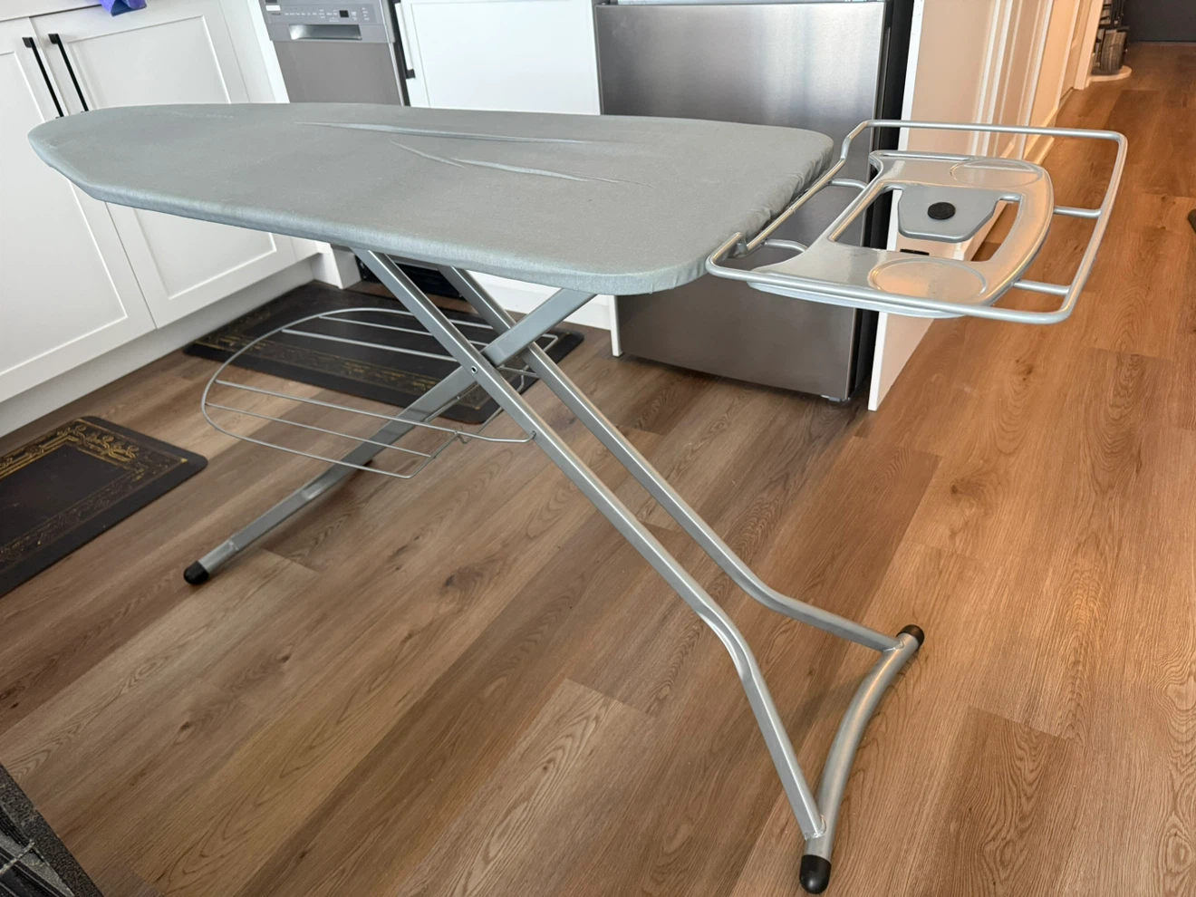 Ironing Board with Metal Tray